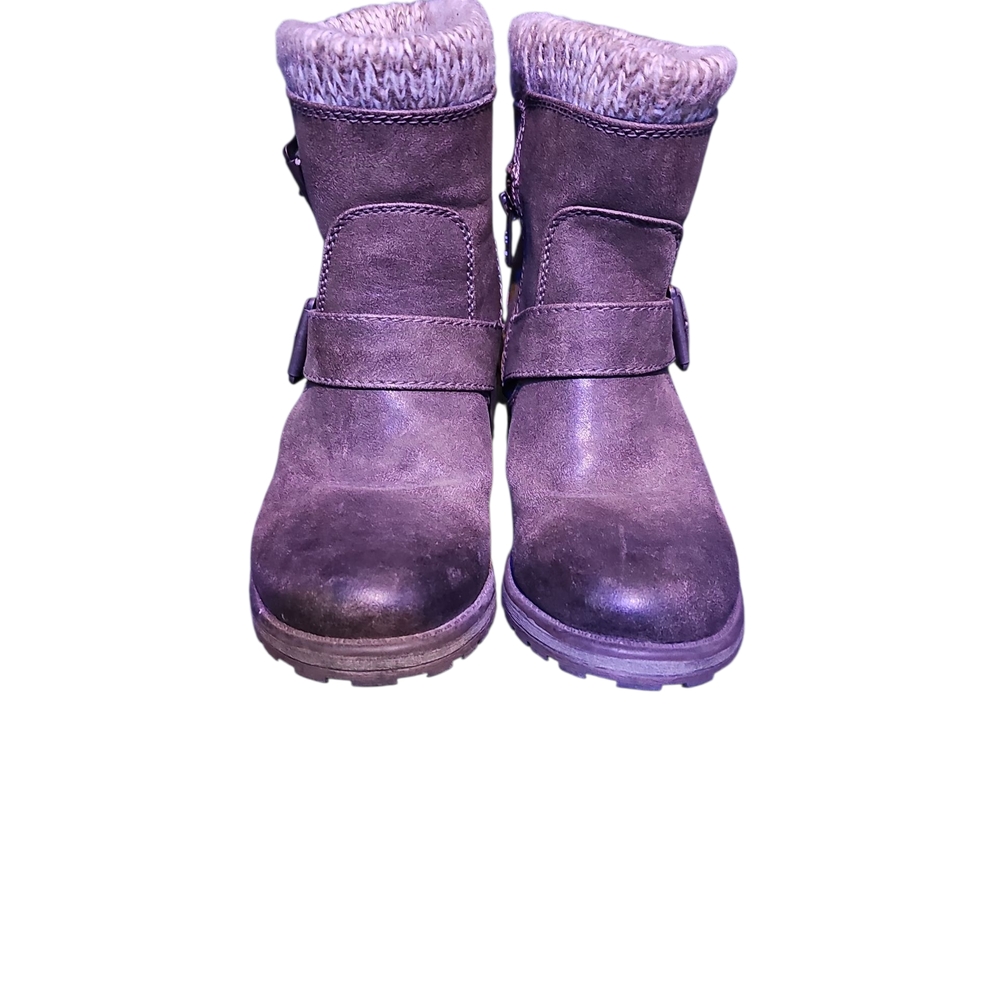 Roxy Women's Dark Purple Moto Boots